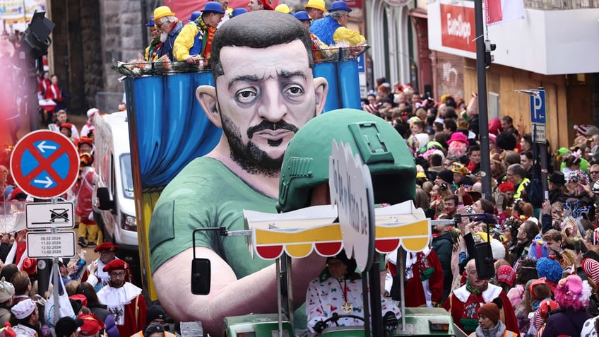 Zelenskyy float