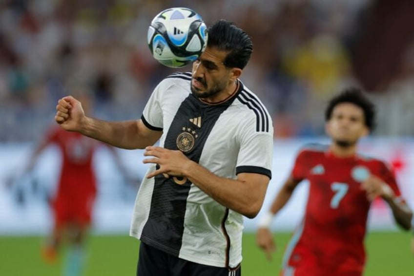 Emre Can has played 43 times for Germany but has been out of the picture since September 2