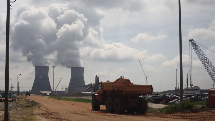 Units 1 and 2 of Vogtle, Georgia's nuclear power plant