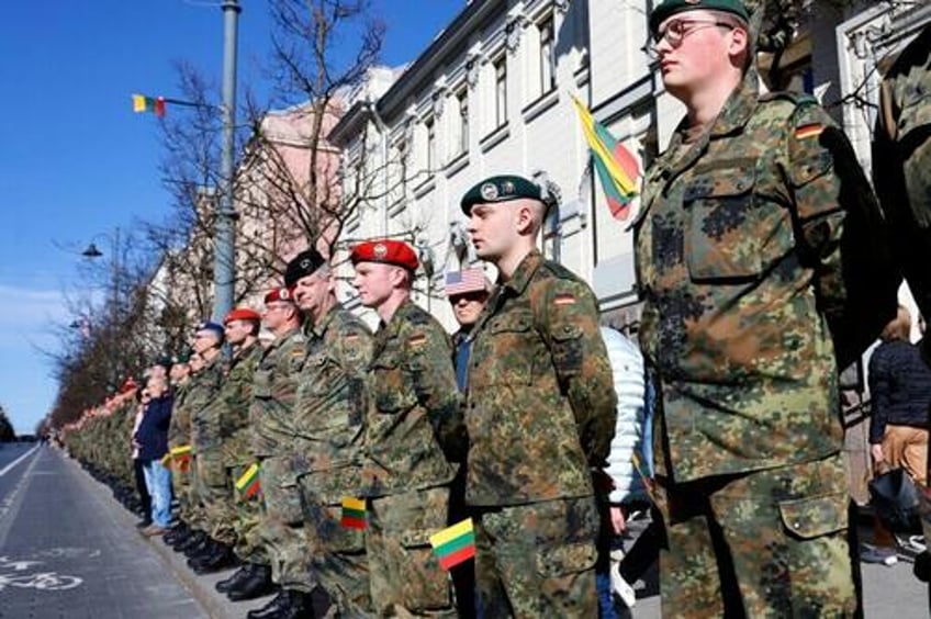 germany deploys troops to lithuania in first permanent foreign deployment since world war ii