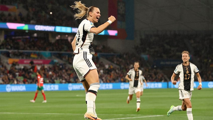 germany routs morocco as alexandra popp scored two first half goals in the win