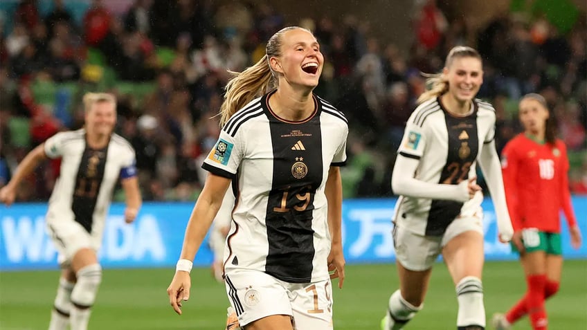 germany routs morocco as alexandra popp scored two first half goals in the win