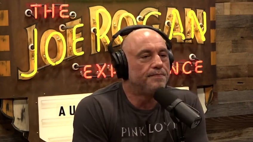 Joe Rogan closeup shot conducting interview