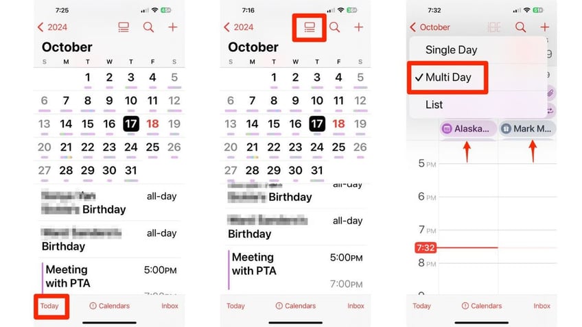 ios calendar 6