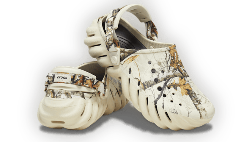 A comfier clog with a real camp pattern. 