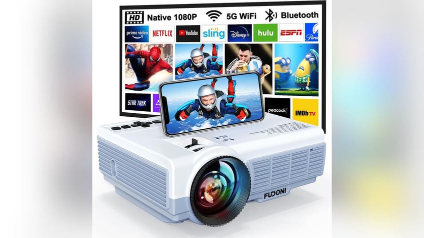 This projector has a great image and is perfect for casual movie nights in the backyard.