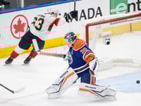 Getting better with age, Marchand scores twice in the Panthers’ Game 5 win over the Oilers