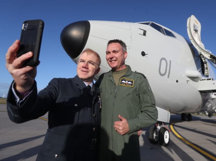 getting involved british raf planes to deter russian airforce over black sea