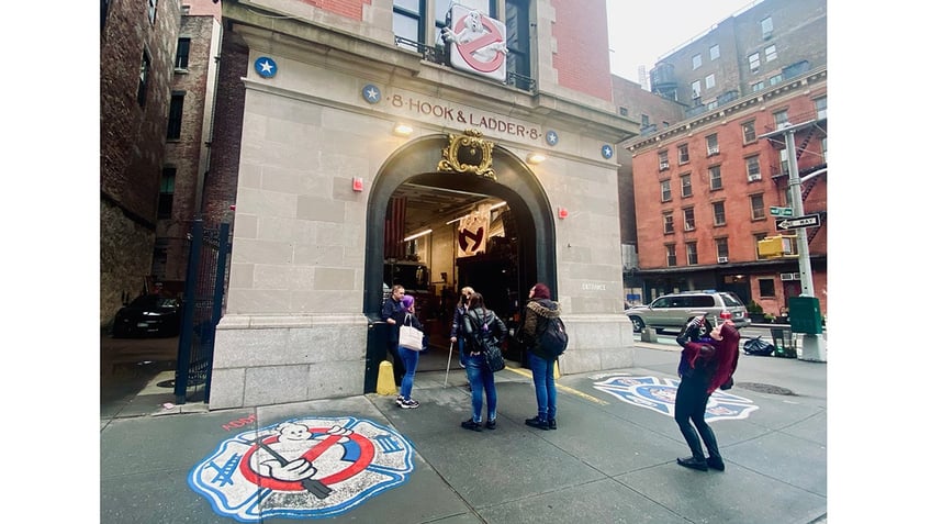 Ghostbusters firehose New York City