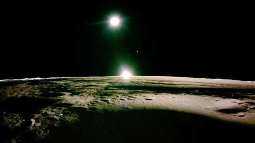 This handout photograph taken by Firefly Aerospace on March 16, 2025 and released on March