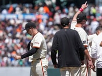 Giants pitcher Blake Snell exits start with groin tightness, appears headed back to injured list