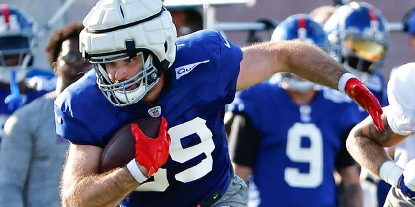 giants tommy sweeney stable after collapsing due to medical event on practice field team says