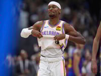 Gilgeous-Alexander hears taunts at end, smiles through them as Thunder fall 113-104 in OT to Nuggets