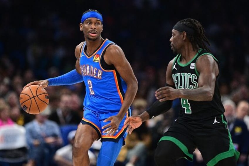 Shai Gilgeous-Alexander's 36-point display helped the Oklahoma City Thunder snap Boston's six-game winning streak