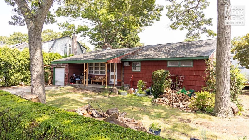 An exterior view of Rex Heuermann's Long Island home