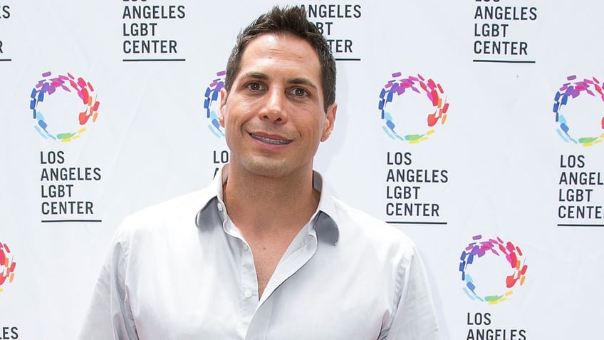 Joe Francis at the GLEH/Los Angeles LGBT Center's Garden Party