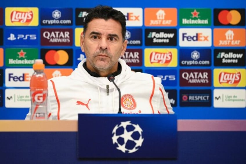 Girona's coach Michel Sanchez said facing Liverpool was a dream for him after not being ab