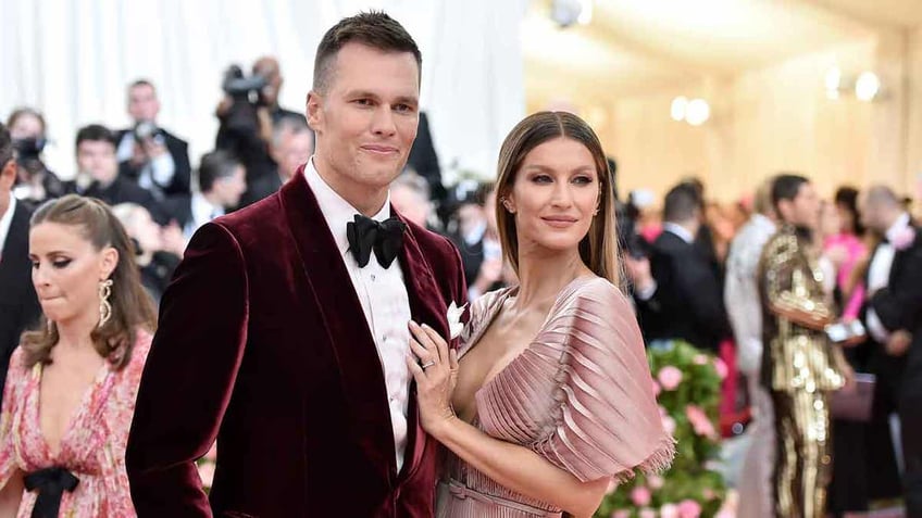 Giselle and Brady went angelic for the Met Gala in New York.
