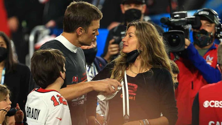 Giselle Bundchen and her ex-husband Tom Brady