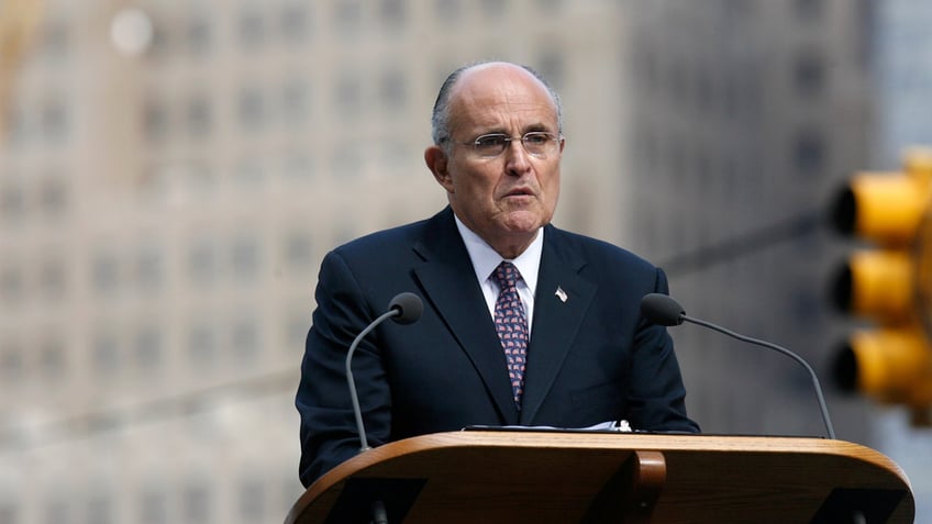 Former NYC mayor Rudolph Giuliani