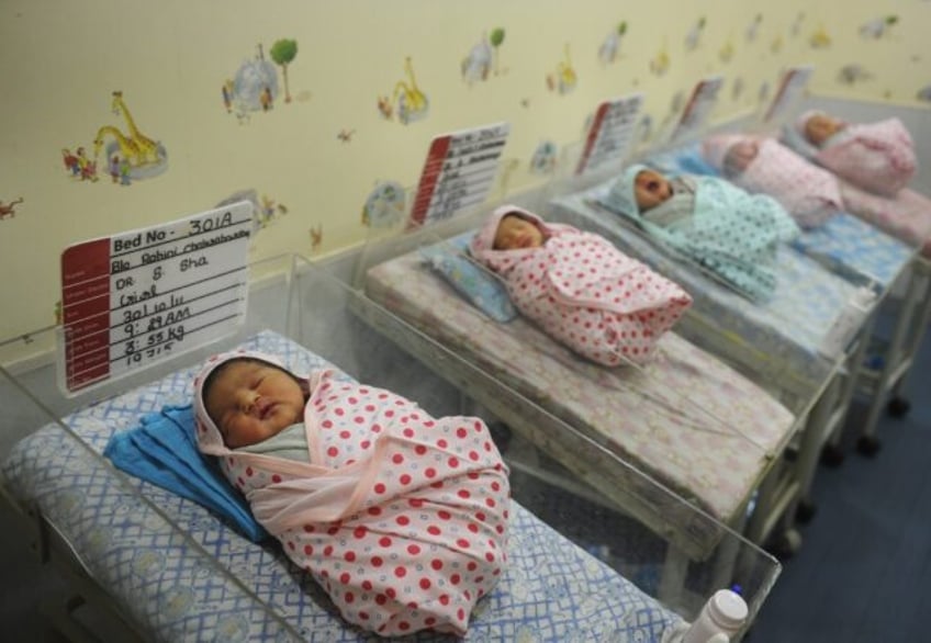 The fertility rate in half of all nations is already too low to maintain their population