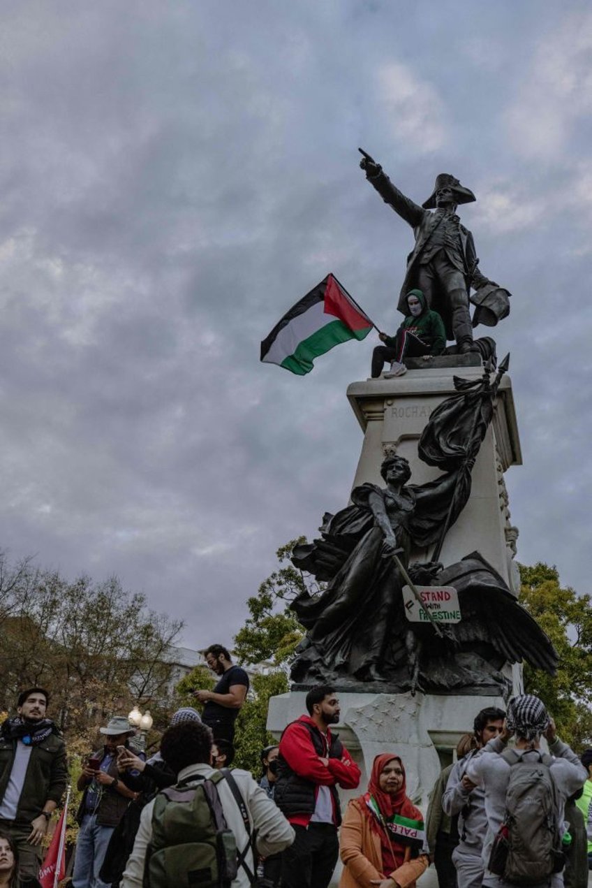 global pro palestinian marches rally support for hamas terrorists