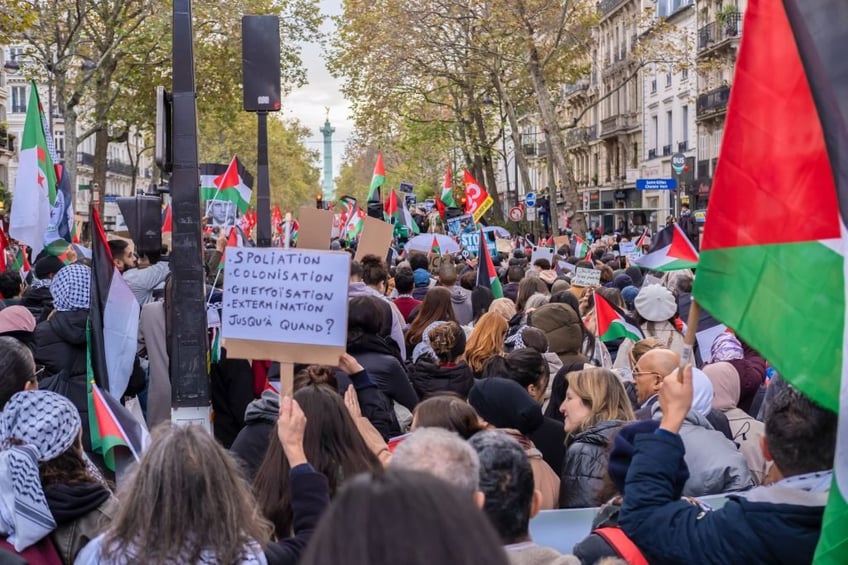 global pro palestinian marches rally support for hamas terrorists