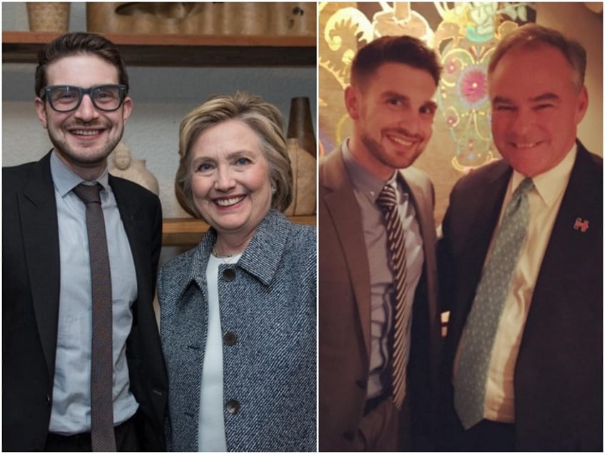 globalists unite hillary clinton running mate tim kaine dines with george soros son as donald trumps rise terrifies world elite