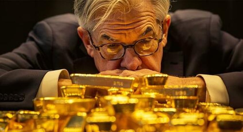 gold keeps rising no matter what powell says