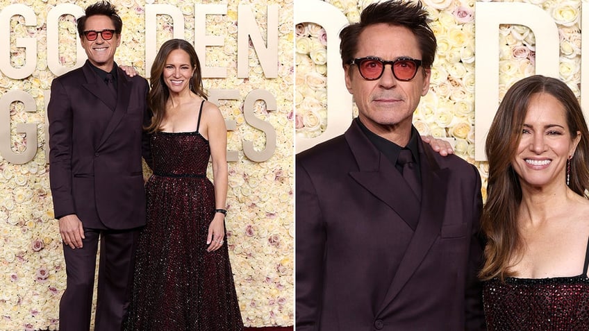 Robert Downey Jr. at the Golden Globes