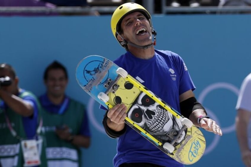 British skateboarder Andy Macdonald made his Olympic debut at the Paris Games at the age o