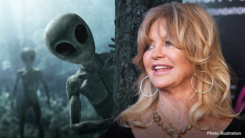 goldie hawn says she made contact with aliens they touched my face