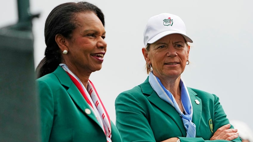 Annika Sorenstam at Augusta