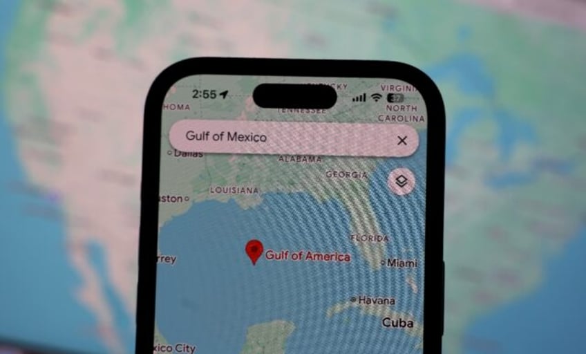 Google says people using Maps outside the United States will see both the original Gulf of