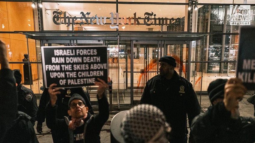 Pro-Palestine protesters march in New York City