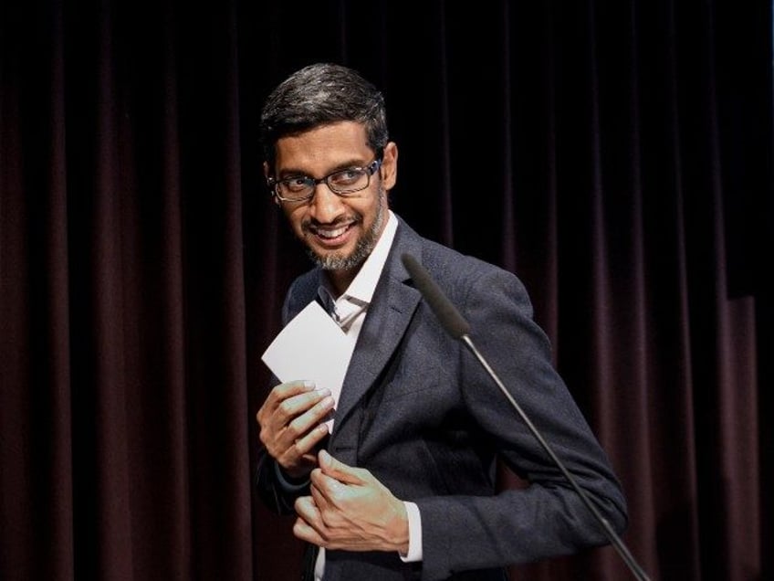 Sundar Pichai CEO of Google ( Carsten Koall /Getty)