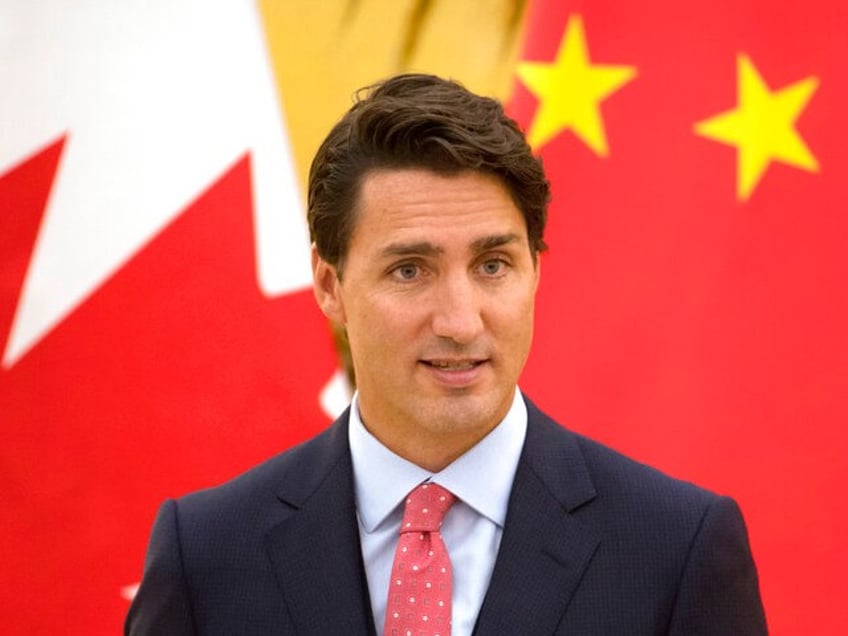 Canada's Prime Minister Justin Trudeau speaks during a joint press conference at the Great Hall of the People in Beijing, Wednesday, Aug. 31, 2016. (AP Photo/Mark Schiefelbein)