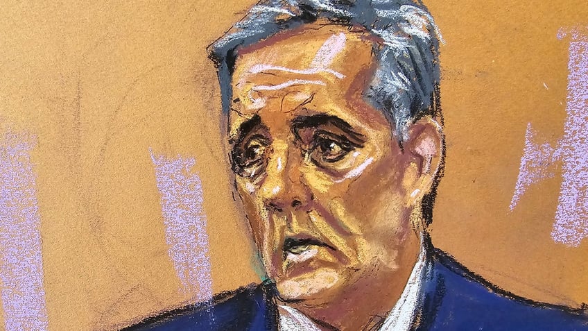 Michael Cohen is questioned by prosecutor Susan Hoffinger during former U.S. President Donald Trumps criminal trial