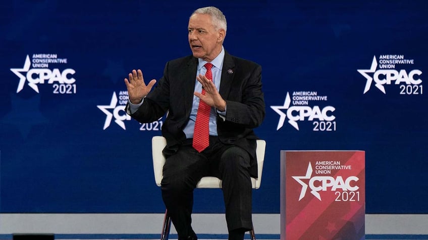 Ken Buck speaking at CPAC