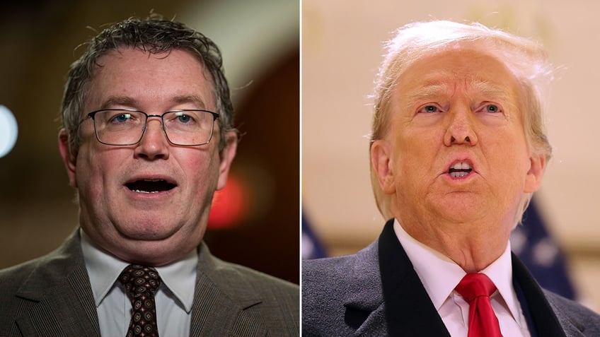 Thomas Massie, Donald Trump