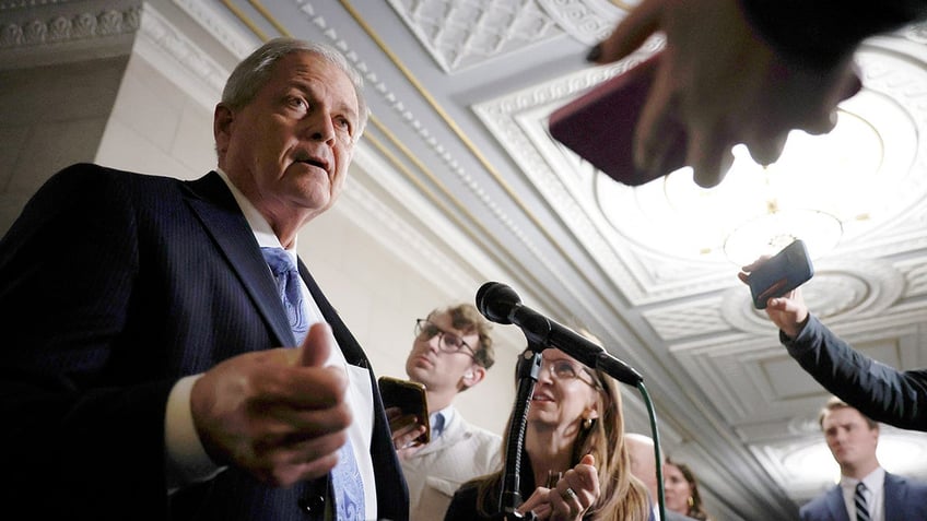 Rep. Ralph Norman, R-S.C. talking to press