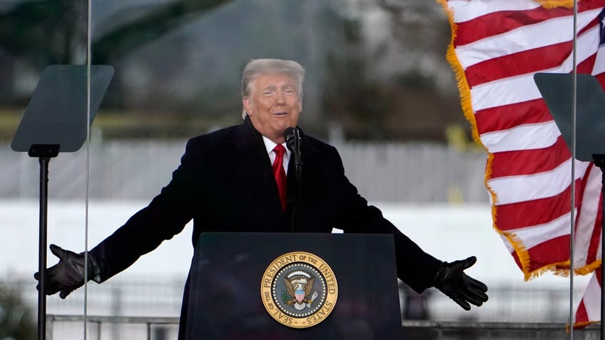 Trump at Jan. 6 rally