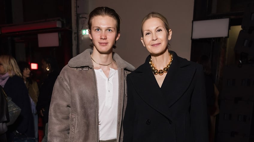 Hermés Gustaf Daniel Giersch and Kelly Rutherford