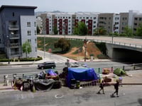Gov. Gavin Newsom urges California cities and counties to ban homeless encampments