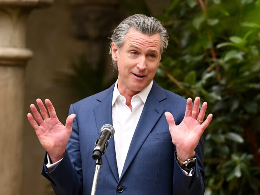 California Governor Gavin Newsom at the Vogue World: Hollywood Announcement at Chateau Mar