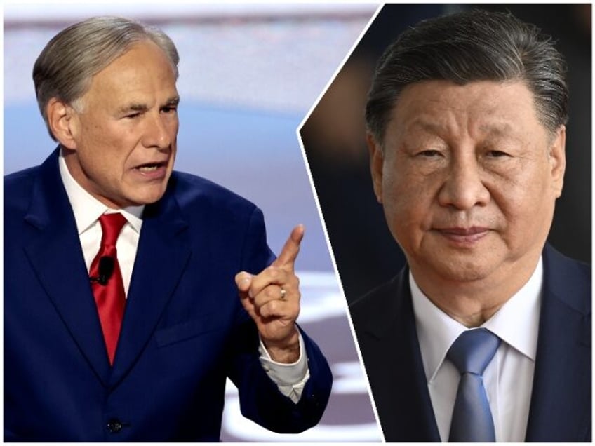 Greg Abbott and Xi Jinping (File Photos: Getty Images)