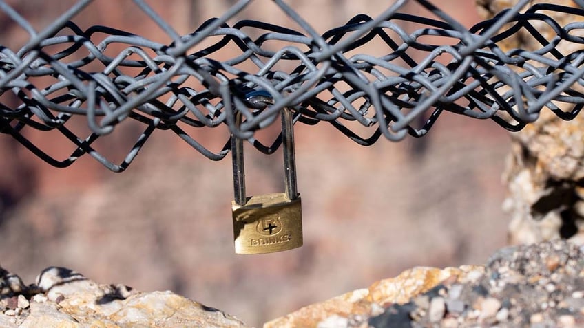 grand canyon love locks put wildlife in danger park says