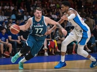 Greece end Olympic hopes of Slovenia and Doncic