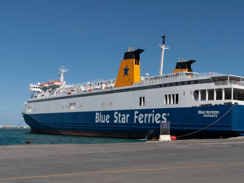 greek ferry crew face murder charge over passenger pushed off loading ramp