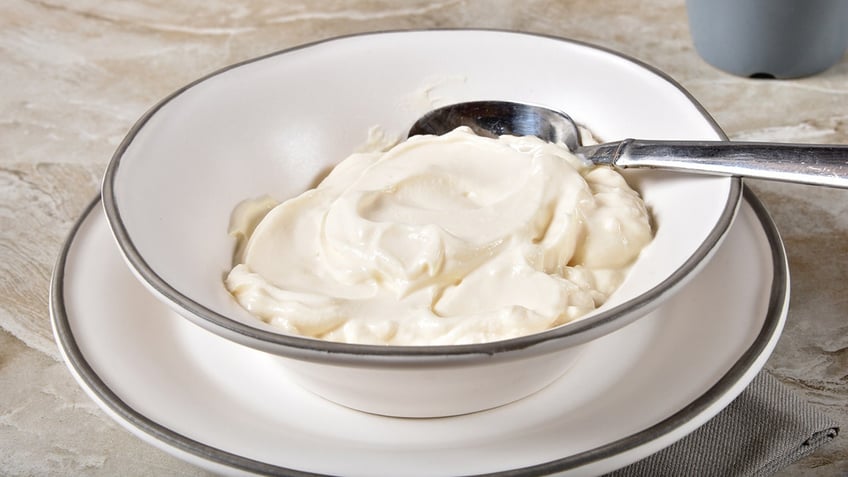 bowl of greek yogurt